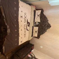 ست اینه کنسول ومیز تی وی چوبی تخت خواب اینه کنسول|بوفه، ویترین، کنسول|تبریز, |دیوار