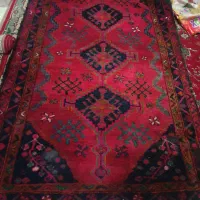 دو تا قالی دست باف قدیمی