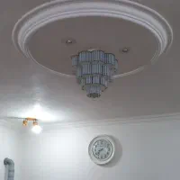 لوستر طرح گل|لوستر و چراغ آویز|خمام, |دیوار