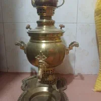 سماور ذغالی اصل تبریز ۸ لیتری نو