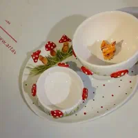 چایخوری طرح فانتزی قارچ