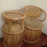 مبل جا تلفنی چوبی