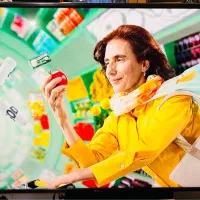 ال ای دی ۵۵ الجی ماهواره دار در حد نو