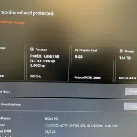 فروش کیس گیمینگ نسل هفت|رایانه رومیزی|رشت, معلم|دیوار