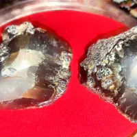 سنگ خام عقیق کبود وعقیق حلوایی|کلکسیون اشیاء عتیقه|فولادشهر, A2|دیوار