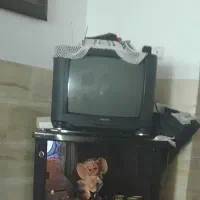 تلویزیون ۲۱ اینچ سامسونگ|تلویزیون و پروژکتور|قم, چهار امامزاده|دیوار