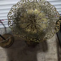 اواژور  میوه خوری جا دستمال سطل اشغال برنز لوستر|لوستر و چراغ آویز|قم, علی آباد سعدگان|دیوار