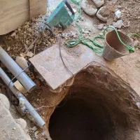 جهت حفر چاه فاضلاب