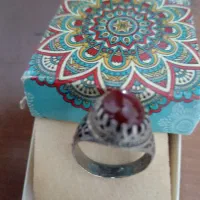 انگشتر نقره عقیق،یمن