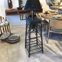 اباژوژ با پایه تمام بامبو( تک ساخت)|چراغ خواب و آباژور|تهران, جردن|دیوار