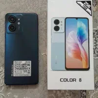 color 8 black view بلک ویو مشکی 258 گیگ رم 16|موبایل|اصفهان, تخت فولاد|دیوار