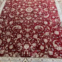 فرش ۹ متری طرح دستباف گونه ۱۲۰۰ شانه