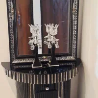 آینه و شمعدان|آینه|سمنان, |دیوار