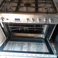 فر گاز تمام استیل اسنوا|اجاق گاز و لوازم برقی پختوپز|اهواز, پردیس دو|دیوار