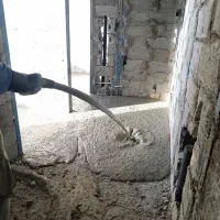 شیب بندی با فوم بتن|مصالح و تجهیزات ساختمان|زرند, |دیوار