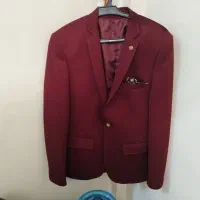 کت اسپرت زرشکی  در حد نو سایز ۴۶