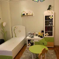 سرویس خواب کامل نوزاد وکودک ۷ تیکه( توکا چوب مشهد)