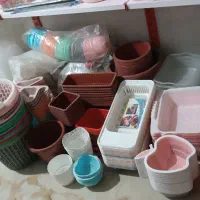 فروش کلی وسایل پلاستیک فروشی|ظروف نگهدارنده، پلاستیکی، یک‌بارمصرف|سنندج, |دیوار