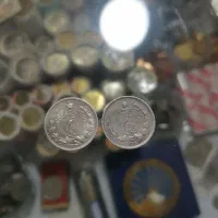 2 عدد نیم ریال نقره رضا شاه|کلکسیون سکه، تمبر، اسکناس|شیراز, شهرک رضوان|دیوار