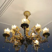 لوستر ۱۰شعله