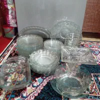 ضروف شیشه ای|ظروف سرو و پذیرایی|خمینی‌شهر, |دیوار