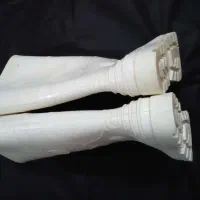 چکمه ساق بلند برند کفش ملی سایز ۴۳ سفید و مرغوب|کیف، کفش، کمربند|دامغان, |دیوار