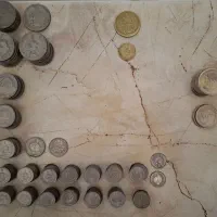 کلکسیون سکه های زمان پهلوی + چند سکه جمهوری اسلامی