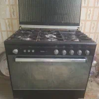 اجاق گاز فر دار کار کرده