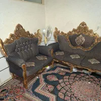 مبل استیل طرح سلطنتی سالم|مبلمان خانگی و میز عسلی|اصفهان, دارک|دیوار