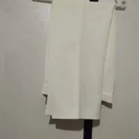 کت شلوار عروس به همراه شال و تاپ