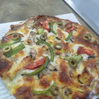همکار خانم و پیک موتوری اقا فست فود