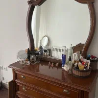 سرویس خواب دو نفره تمام چوب|تخت و سرویس خواب|تهران, ونک|دیوار