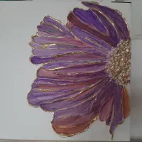 تابلوی گل برجسته