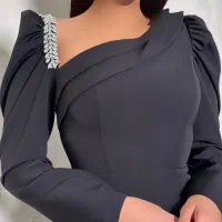 پیراهن ماکسی بلند چاکدار|لباس|رشت, علی آباد|دیوار
