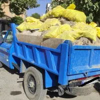 حمل نخاله ماسه مصالح بانیسان کمپرسی اتاق بزرگ|خدمات حمل و نقل|همدان, |دیوار