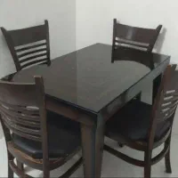 میز صندلی غذا خوری چوبی