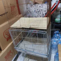 3عددقفس به همراه وسایل