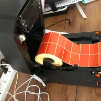 لیبل زن wincode ریبون نو لیبل نو دستگاه در حد نو