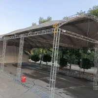 اجاره اسپیس و ساخت غرفه چوبی