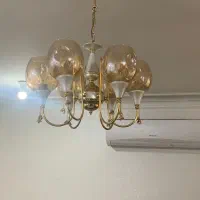 لوستر طلایی درحد نو