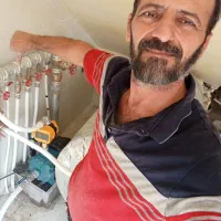 لوله کشی آب فاضلاب نصب مخزن وپمپ