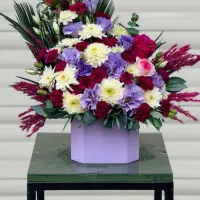 گل آرایی باکس و دسته گل و تاج ترحیم و عروسی|خدمات پذیرایی، مراسم|تبریز, |دیوار