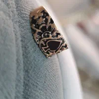 انگشتر مسی طرح پیک