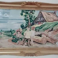 تابلو کوبلن دست بافت