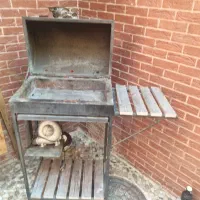 باربیکیو ذغالی با فن