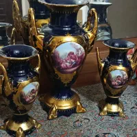 گلدان سورمه ای لیلی مجنون