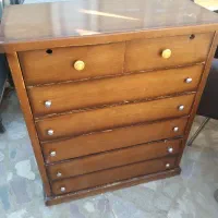 دراور ۷کشو ریل چوبی