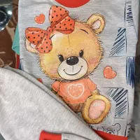 لباس بچه گانه وشال وروسری