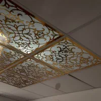 کاغذدیواری و سقف کاذب