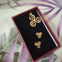 نیم ست و گوشواره